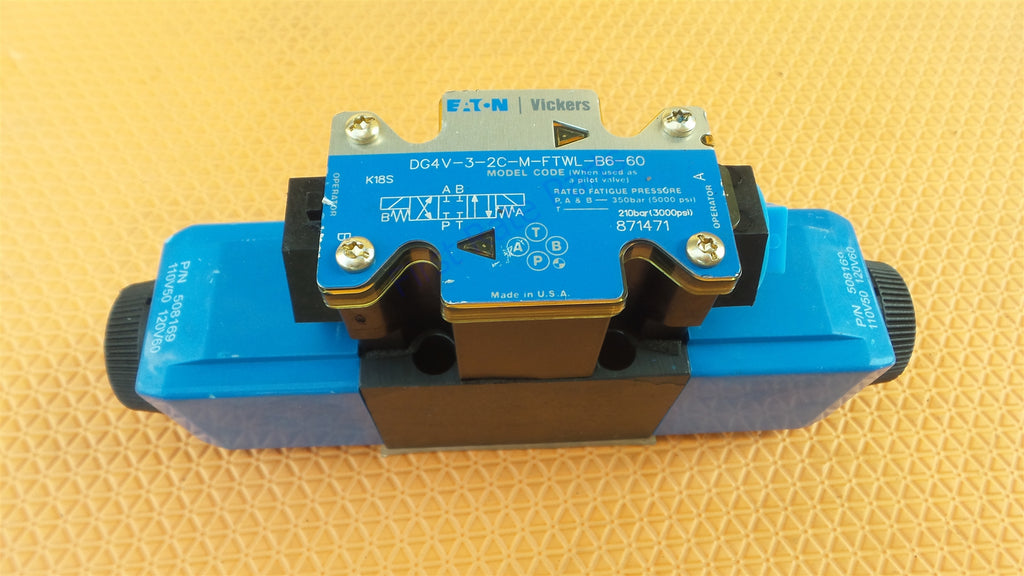 Vickers DG4V-3-2C-M-FTWL-B6-60 Directional Control Valve Eaton 871471